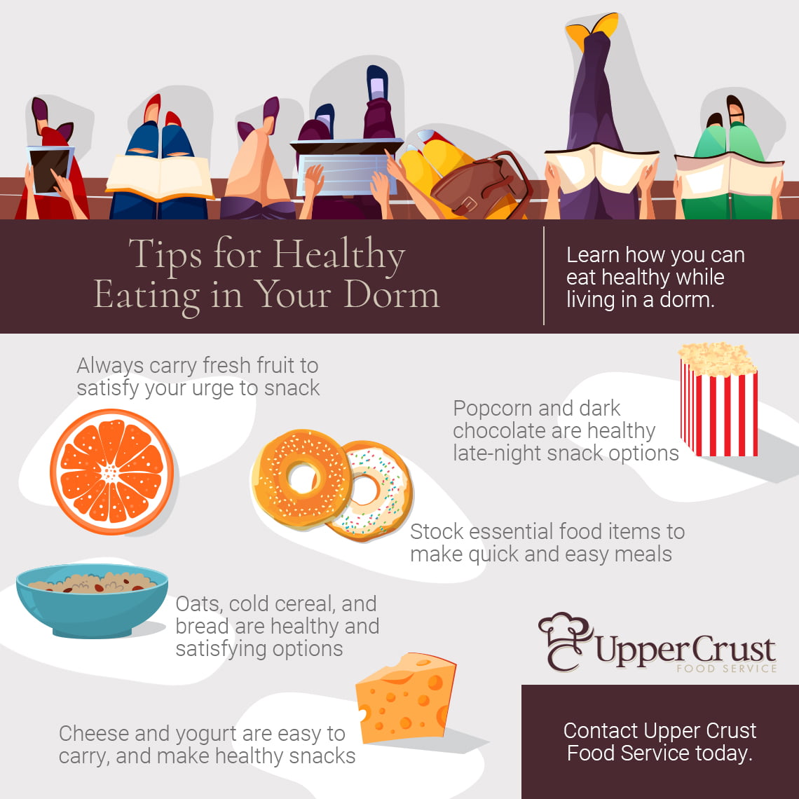 How To Eat Healthy Living In A Dorm? - Corner Tribune